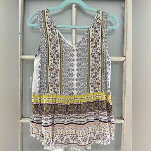 Ecote 100% silk cami size M